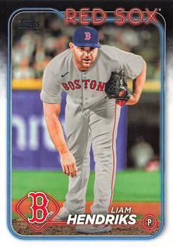 #587 Liam Hendriks - Boston Red Sox - 2024 Topps Baseball