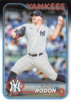 #593 Carlos Rodón - New York Yankees - 2024 Topps Baseball