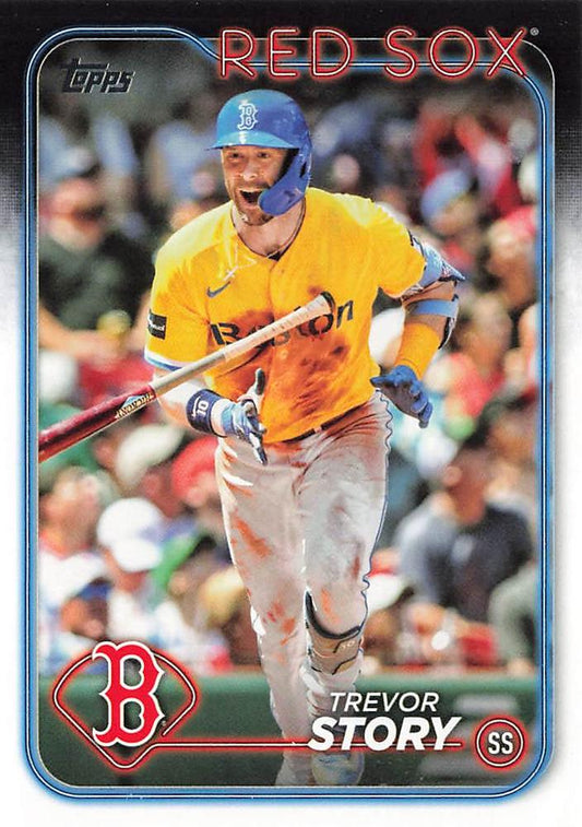 #601 Trevor Story - Boston Red Sox - 2024 Topps Baseball