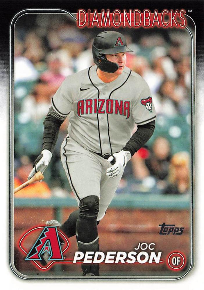 #603 Joc Pederson - Arizona Diamondbacks - 2024 Topps Baseball