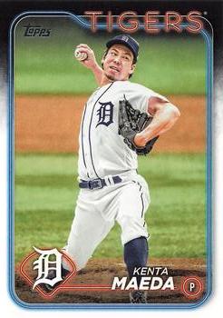#605 Kenta Maeda - Detroit Tigers - 2024 Topps Baseball