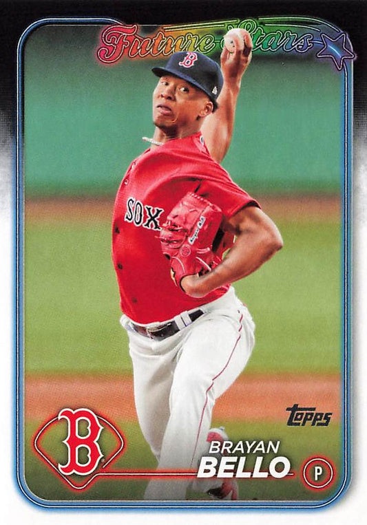 #606 Brayan Bello - Boston Red Sox - 2024 Topps Baseball