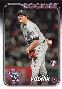 #607 Victor Vodnik - Colorado Rockies - 2024 Topps Baseball