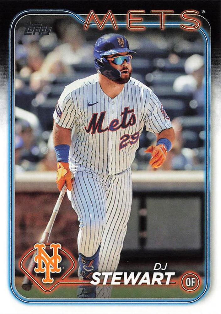 #609 DJ Stewart - New York Mets - 2024 Topps Baseball