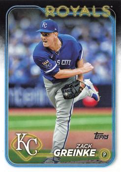 #610 Zack Greinke - Kansas City Royals - 2024 Topps Baseball
