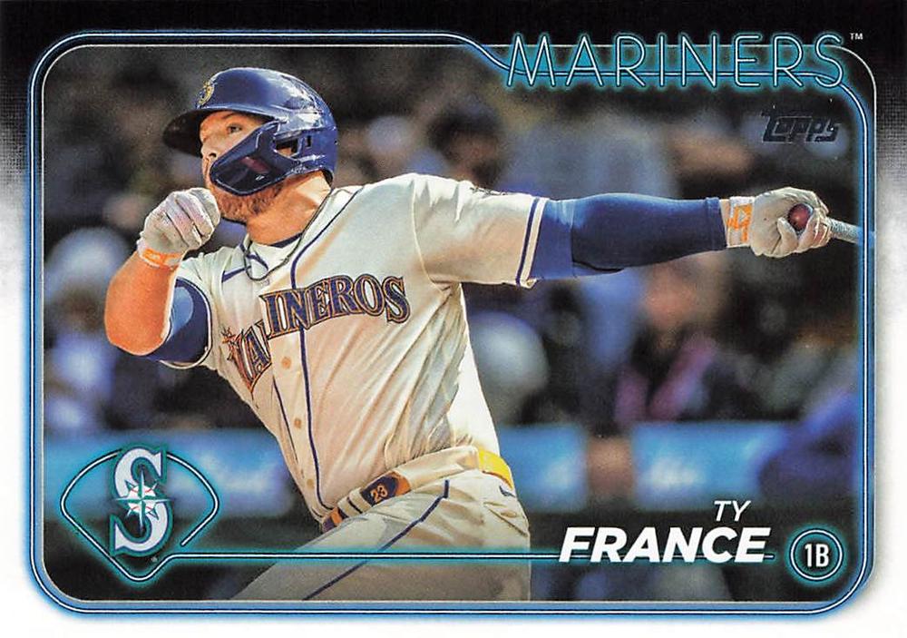 #611 Ty France - Seattle Mariners - 2024 Topps Baseball