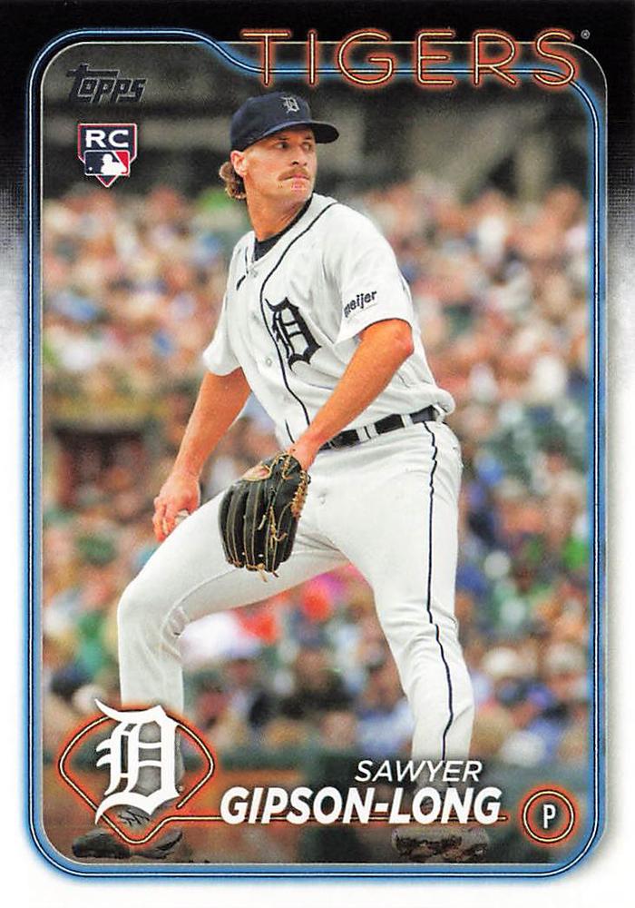 #616 Sawyer Gipson-Long - Detroit Tigers - 2024 Topps Baseball