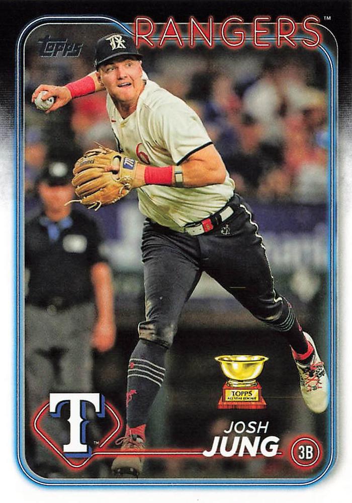 #620 Josh Jung - Texas Rangers - 2024 Topps Baseball
