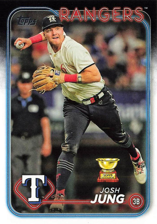 #620 Josh Jung - Texas Rangers - 2024 Topps Baseball