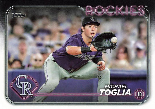 #626 Michael Toglia - Colorado Rockies - 2024 Topps Baseball