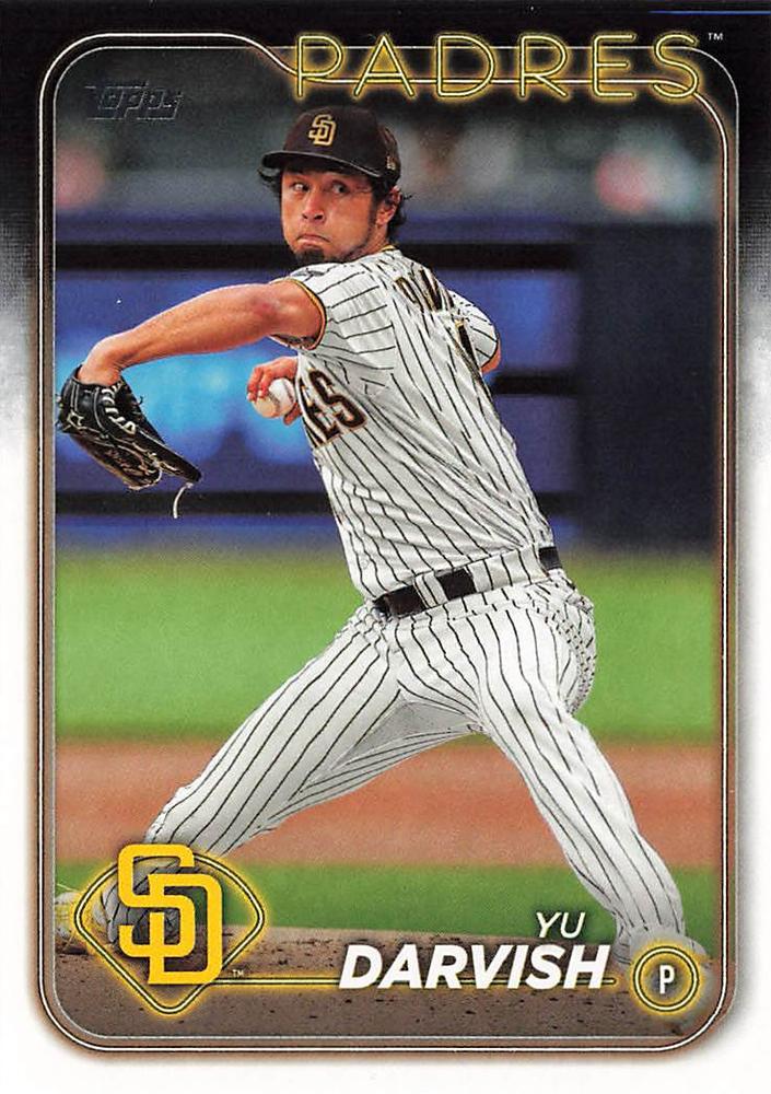 #627 Yu Darvish - San Diego Padres - 2024 Topps Baseball