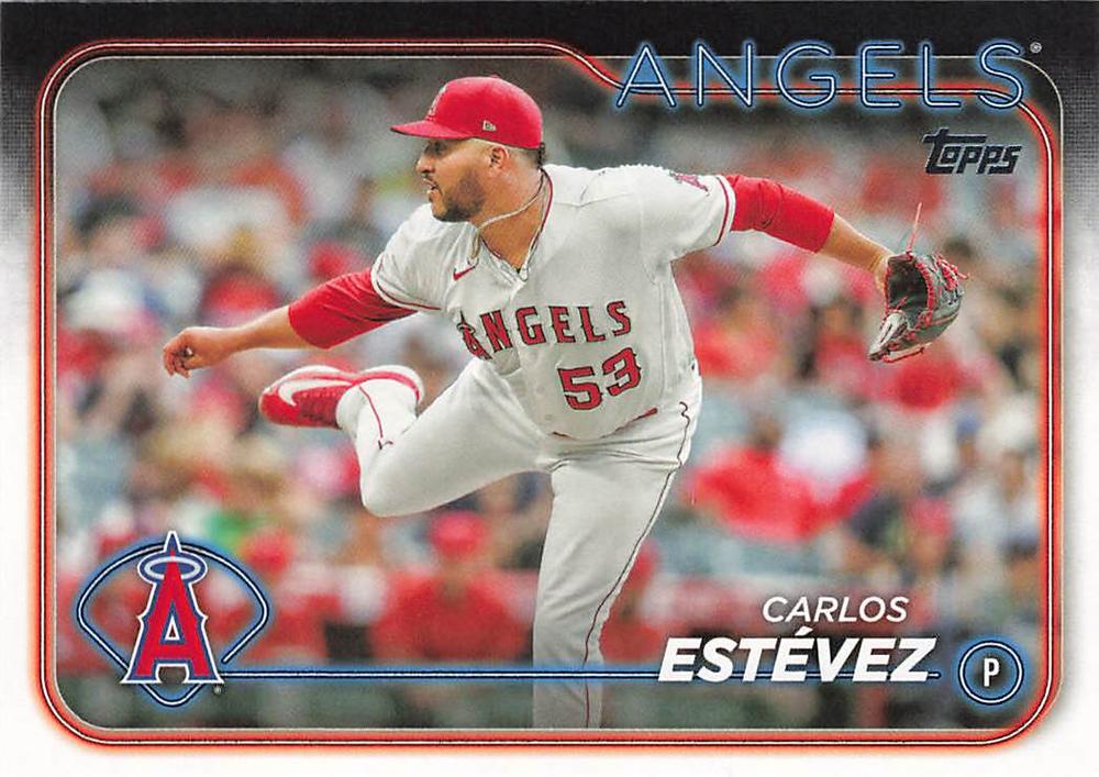 #634 Carlos Estévez - Los Angeles Angels - 2024 Topps Baseball