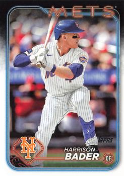 #639 Harrison Bader - New York Mets - 2024 Topps Baseball