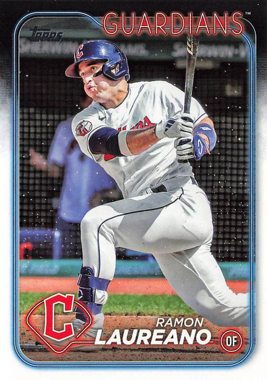 #645 Ramon Laureano - Cleveland Guardians - 2024 Topps Baseball