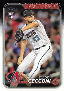 #649 Slade Cecconi - Arizona Diamondbacks - 2024 Topps Baseball