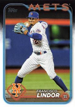 #650 Francisco Lindor - New York Mets - 2024 Topps Baseball