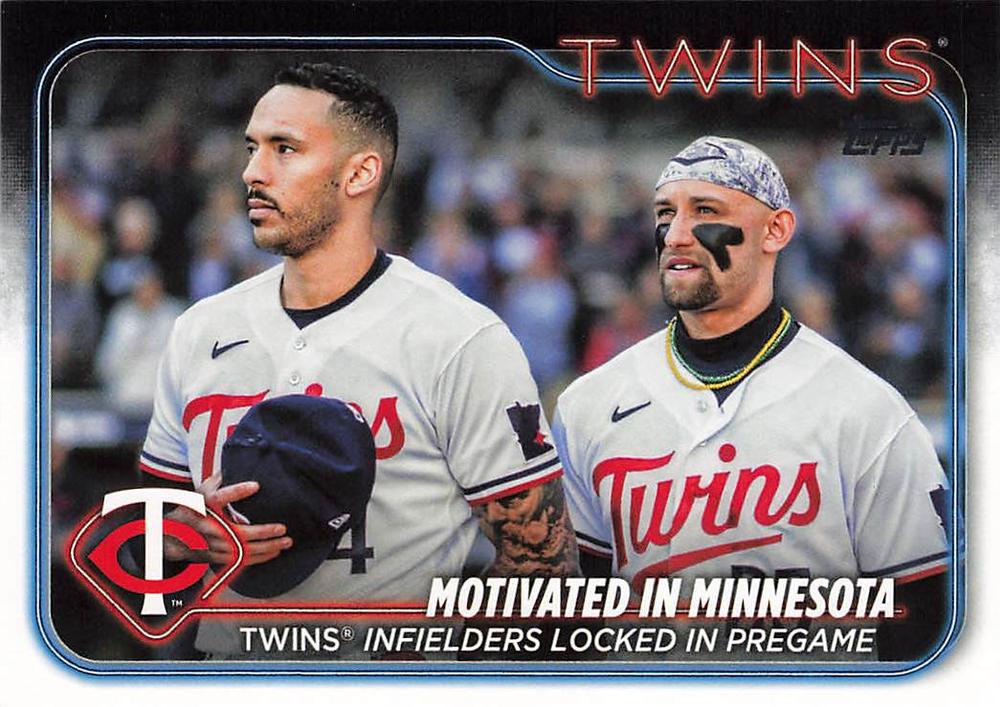 #653 Motivated In Minnesota (Carlos Correa / Royce Lewis) - Minnesota Twins - 2024 Topps Baseball