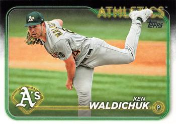 #659 Ken Waldichuk - Oakland Athletics - 2024 Topps Baseball