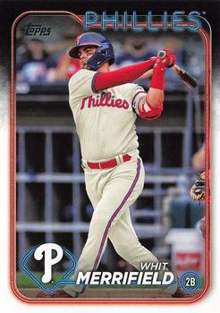 #661 Whit Merrifield - Philadelphia Phillies - 2024 Topps Baseball