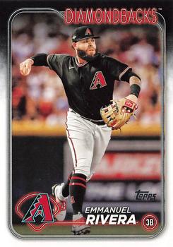 #669 Emmanuel Rivera - Arizona Diamondbacks - 2024 Topps Baseball