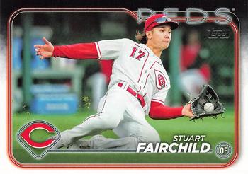 #673 Stuart Fairchild - Cincinnati Reds - 2024 Topps Baseball