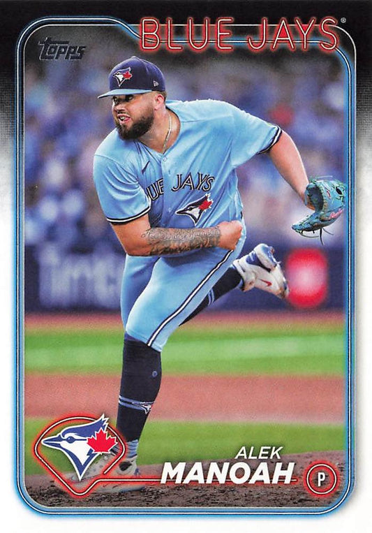 #675 Alek Manoah - Toronto Blue Jays - 2024 Topps Baseball
