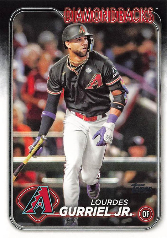 #677 Lourdes Gurriel Jr. - Arizona Diamondbacks - 2024 Topps Baseball