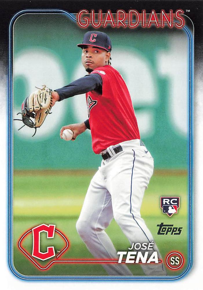 #678 José Tena - Cleveland Guardians - 2024 Topps Baseball