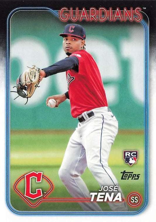 #678 José Tena - Cleveland Guardians - 2024 Topps Baseball
