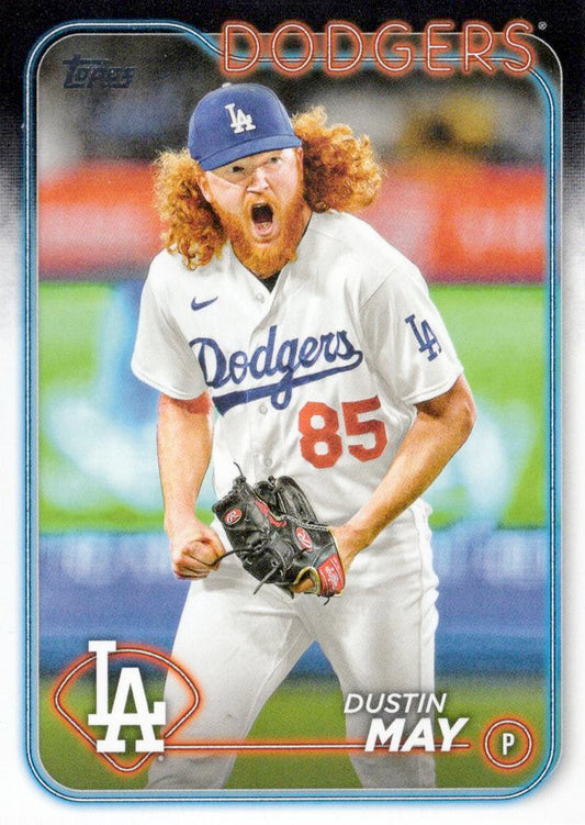 #683 Dustin May - Los Angeles Dodgers - 2024 Topps Baseball
