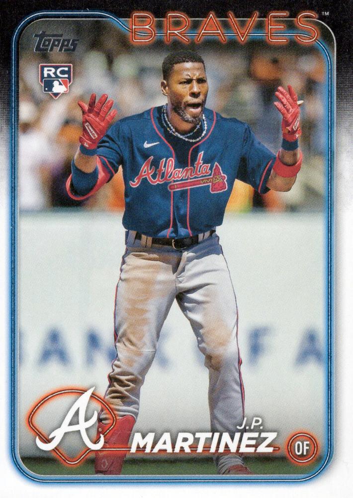 #685 J.P. Martinez - Atlanta Braves - 2024 Topps Baseball