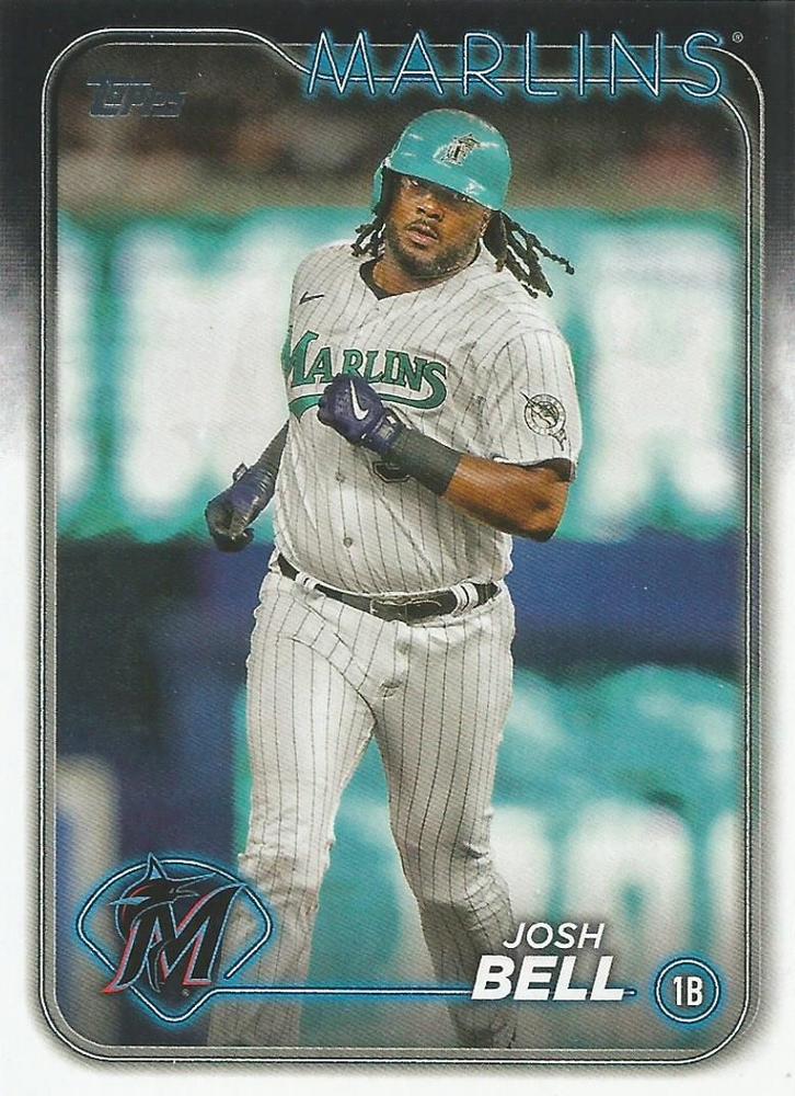 #689 Josh Bell - Miami Marlins - 2024 Topps Baseball