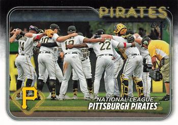 #696 Pittsburgh Pirates - Pittsburgh Pirates - 2024 Topps Baseball