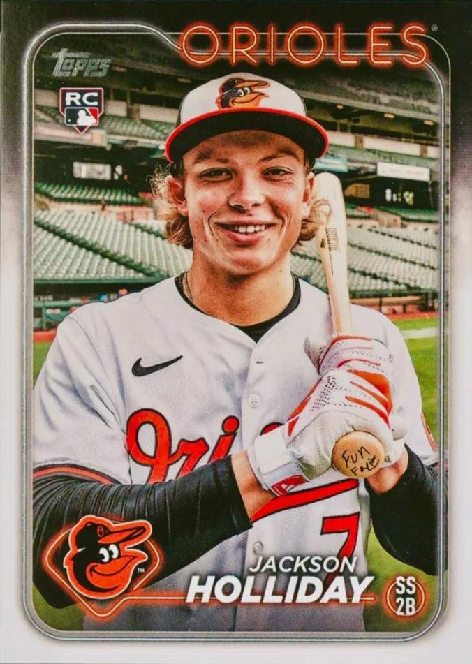 #697c Jackson Holliday - Baltimore Orioles - 2024 Topps Baseball