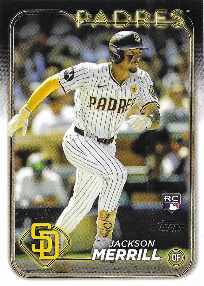 #699b Jackson Merrill - San Diego Padres - 2024 Topps Baseball