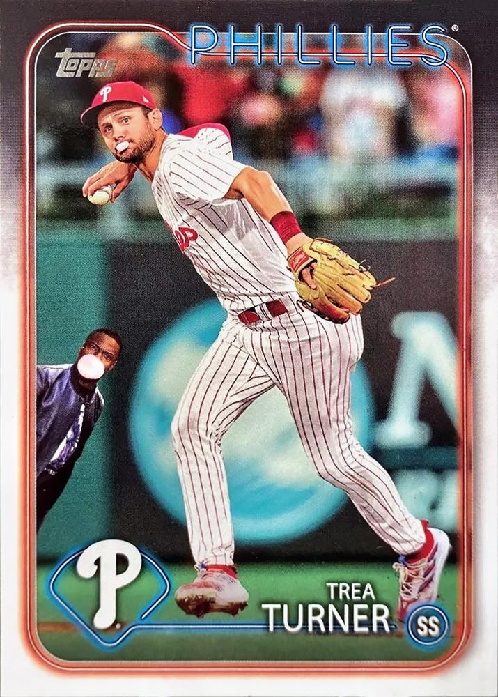 #352b Trea Turner - Philadelphia Phillies - 2024 Topps Baseball