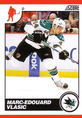 #404 Marc-Edouard Vlasic - San Josearks - 2010-11 Score Hockey