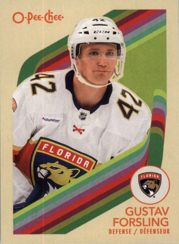 #404 Gustav Forsling - Florida Panthers - 2023-24 O-Pee-Chee - Retro Hockey