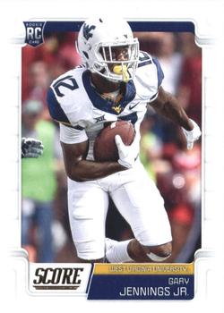 #404 Gary Jennings Jr. - West Virginia Mountaineers - 2019 Score Football