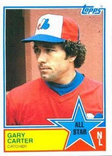 #404 Gary Carter - Montreal Expos - 1983 Topps Baseball