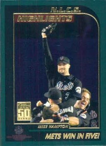 #404 NLCS Highlights: Mike Hampton - New York Mets - 2001 Topps Baseball