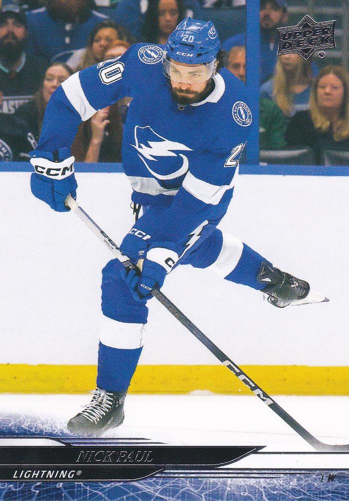 #404 Nick Paul - Tampa Bay Lightning - 2024-25 Upper Deck Hockey
