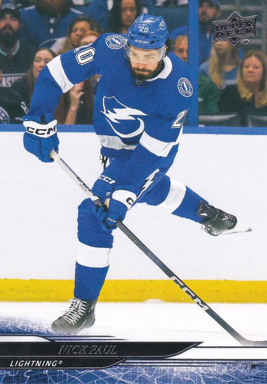 #404 Nick Paul - Tampa Bay Lightning - 2024-25 Upper Deck Hockey
