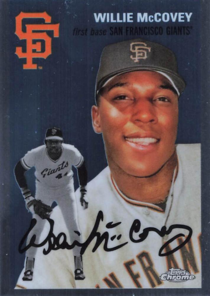 #404 Willie McCovey - San Francisco Giants - 2023 Topps Chrome Platinum Anniversary Baseball