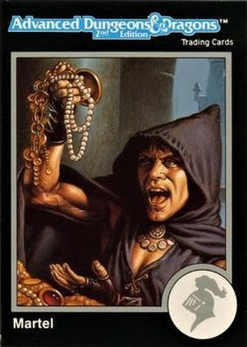 #405 Martel - 1991 TSR Advanced Dungeons & Dragons - Silver