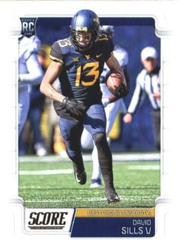 #405 David Sills V - West Virginia Mountaineers - 2019 Score Football