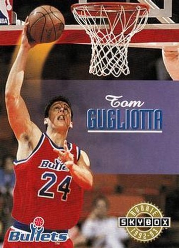 #405 Tom Gugliotta - Washington Bullets - 1992-93 SkyBox Basketball