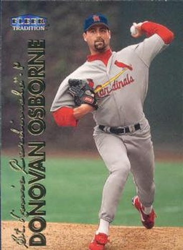 #405 Donovan Osborne - St. Louis Cardinals - 1999 Fleer Tradition Baseball