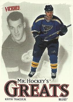 #406 Keith Tkachuk - St. Louis Blues - 2001-02 Upper Deck Victory Hockey