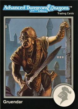 #406 Gruendar - 1991 TSR Advanced Dungeons & Dragons - Silver